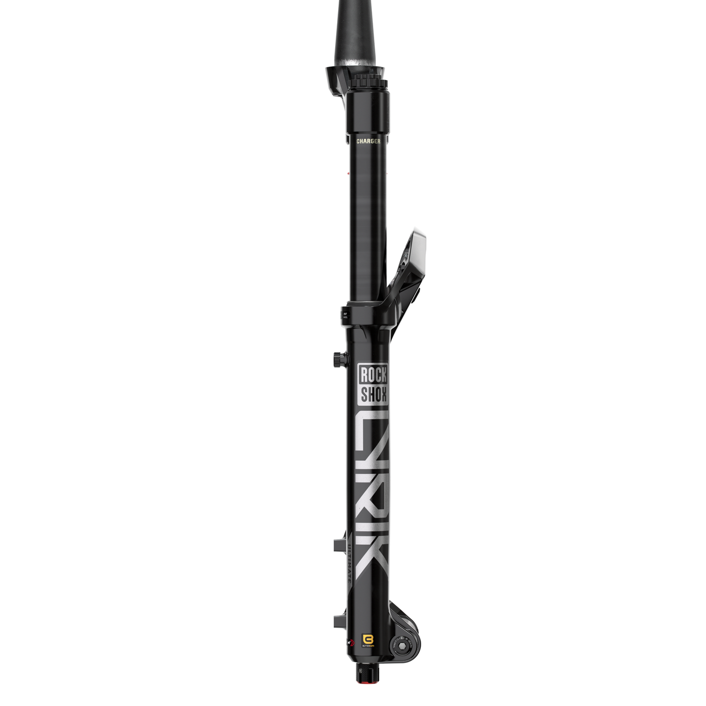 Rockshox Lyrik Ultimate Charger 3.1 RC2 Fork - 27.5 Inch - 1 1/8th - 1.5 Inch Tapered - 15x110mm Boost - 140mm Travel - 37mm - Charger 3.1 RC2 W/Buttercups - Gloss Black