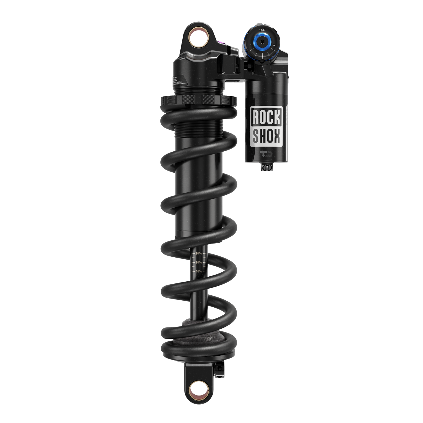 Rockshox Vivid Coil Ultimate RC2T Shock - Dual Open-Eye Mount - 210x50mm (Metric) - Standard
