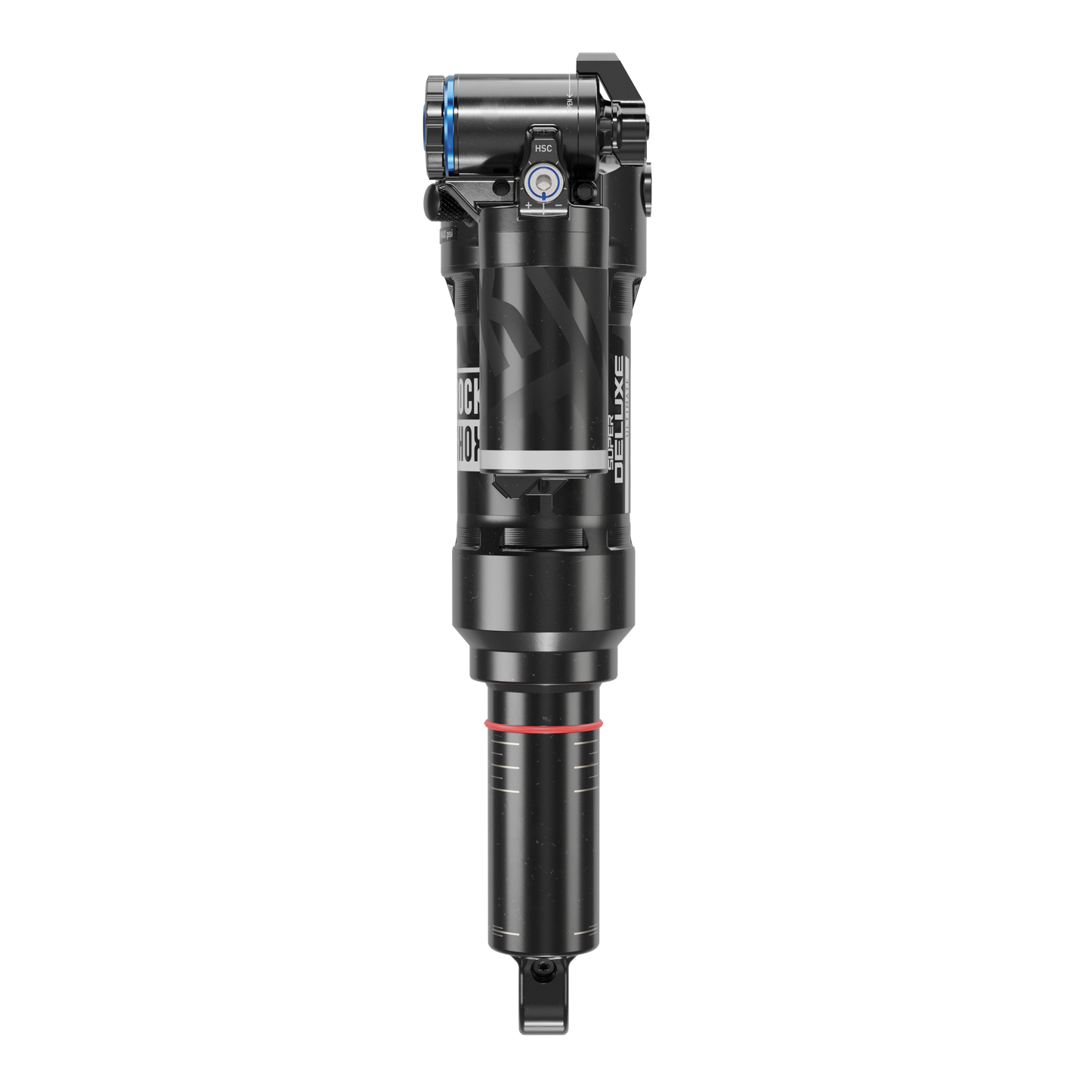 Rockshox Super Deluxe Ultimate RC2T C2 Shock - Trunnion Mount - 165X45mm (Metric) - DebonAir+ Linear Air Spring - Standard