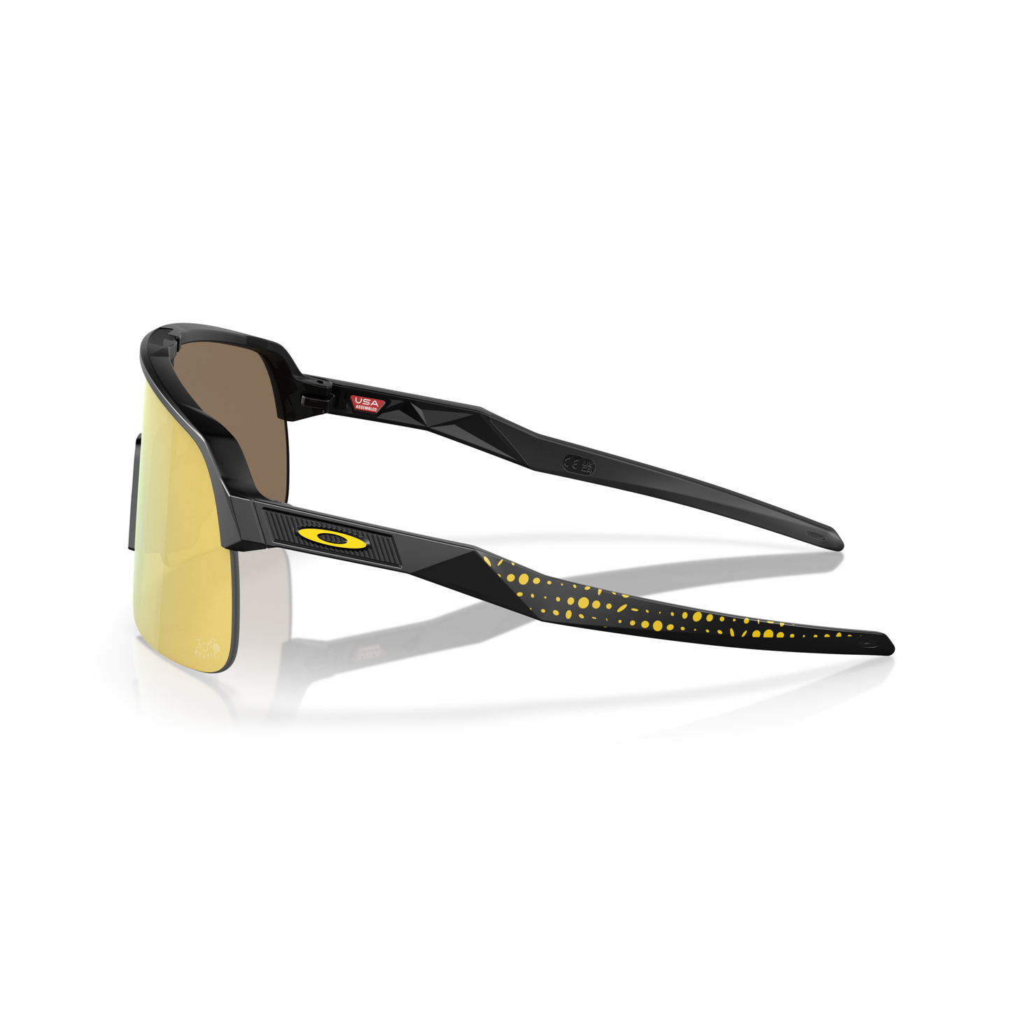 Oakley Sutro Lite Sunglasses - One Size Fits Most - Matte Black Ink Prizm 24k Lens