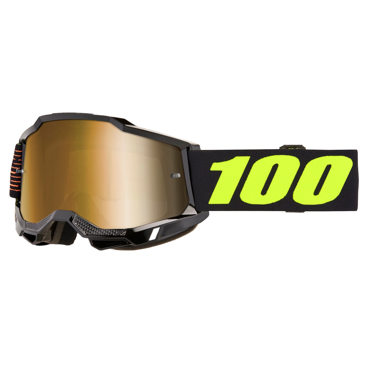 100 Percent Accuri 2 Goggles - One Size Fits Most - Fairbanks - Mirror True Gold - Image 1