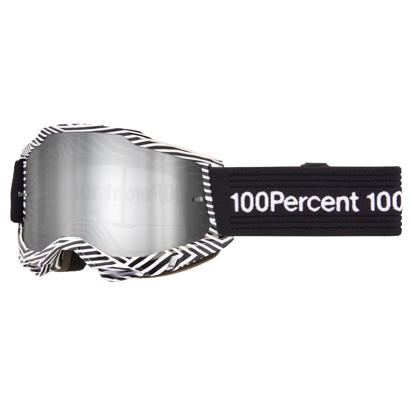 100 Percent Accuri 2 Goggles - One Size Fits Most - Samba - Mirror Silver - Image 1