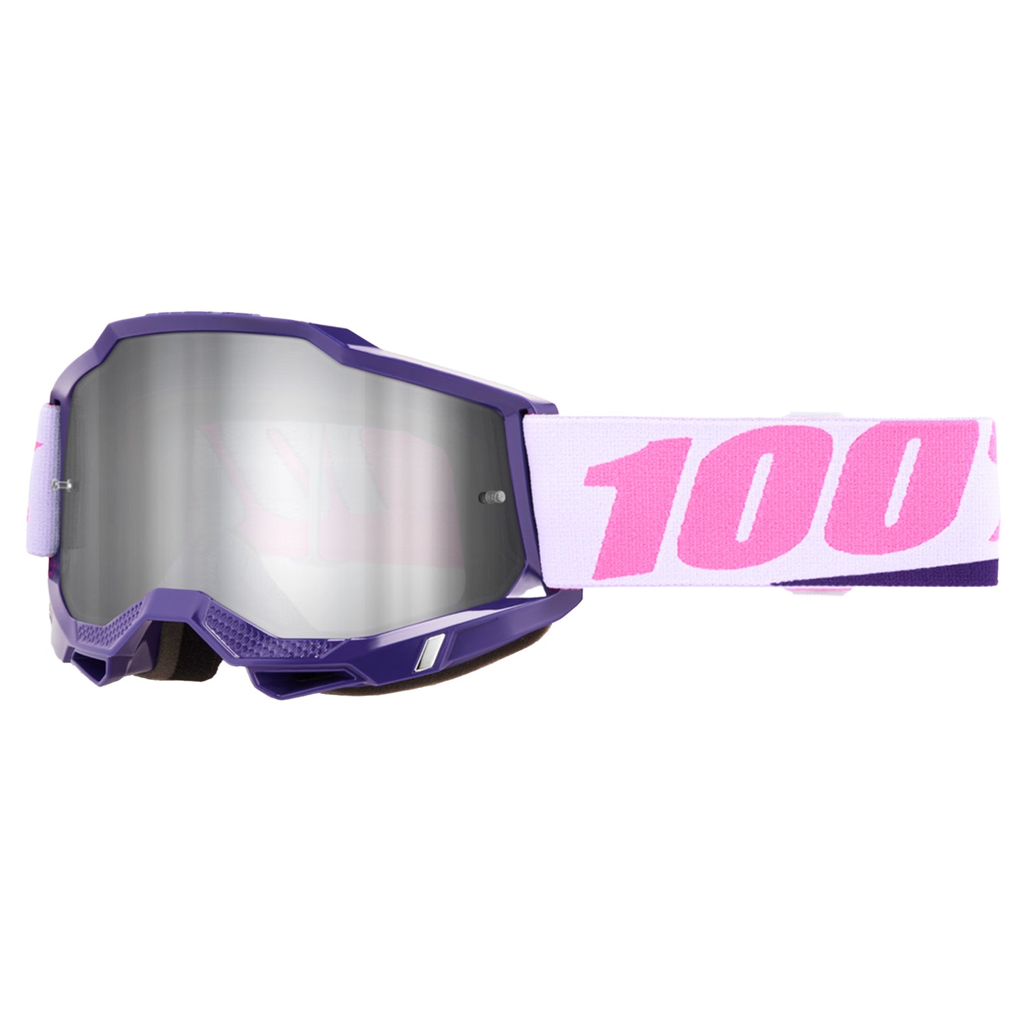 100 Percent Accuri 2 Goggles - One Size Fits Most - Yumiko - Mirror Silver - Image 1