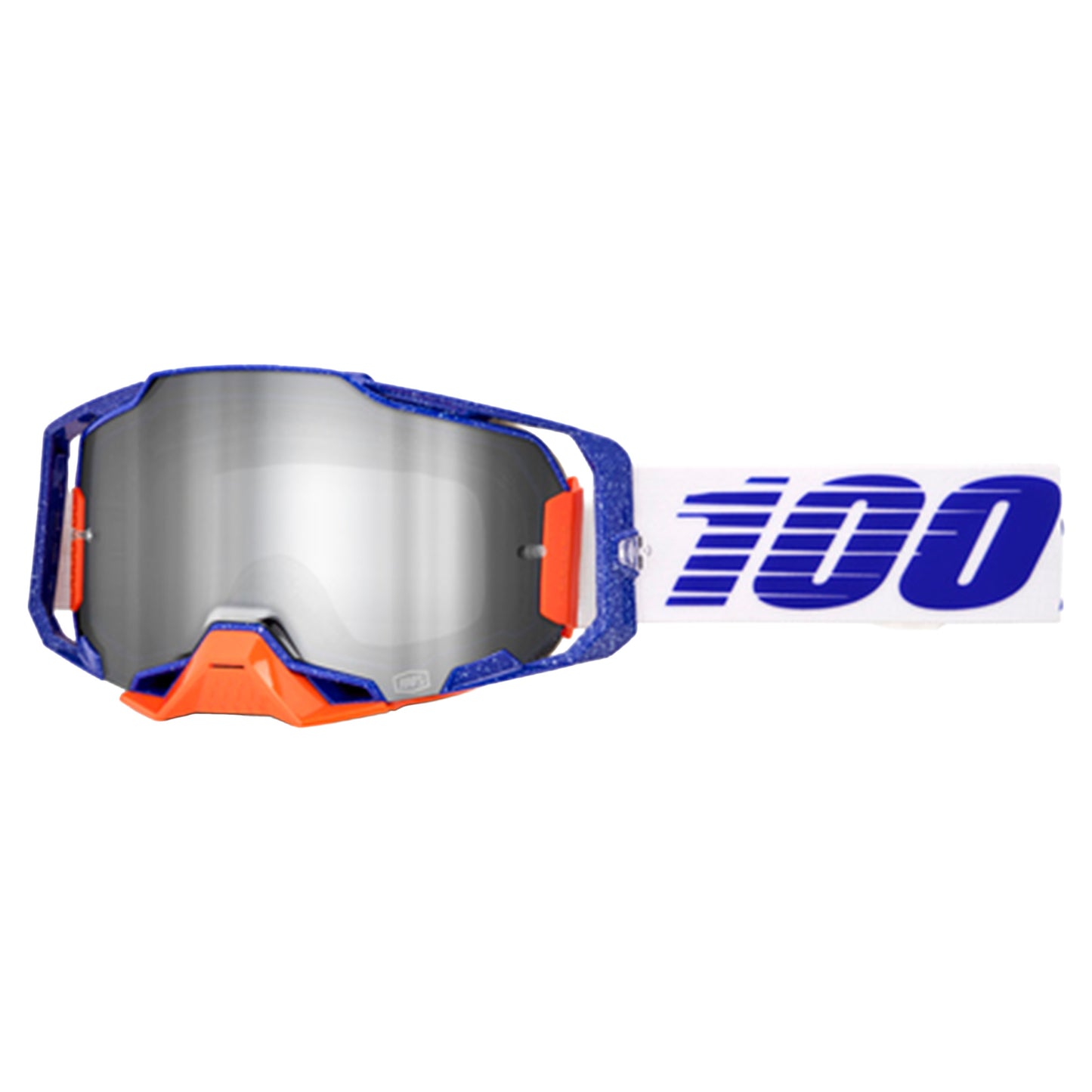 100 Percent Armega Goggles - One Size Fits Most - Lavingaad - Mirror Silver Flash - Image 1