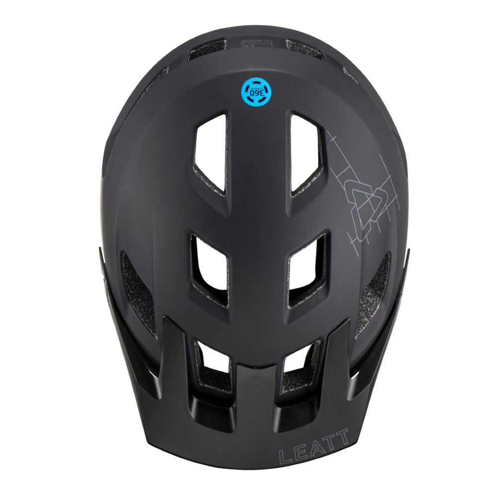 Leatt MTB All Mountain 1.0 Helmet - M - Stealth - V23