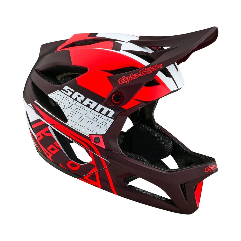 TLD Stage MIPS Helmet - XS-S - SRAM Vector Red