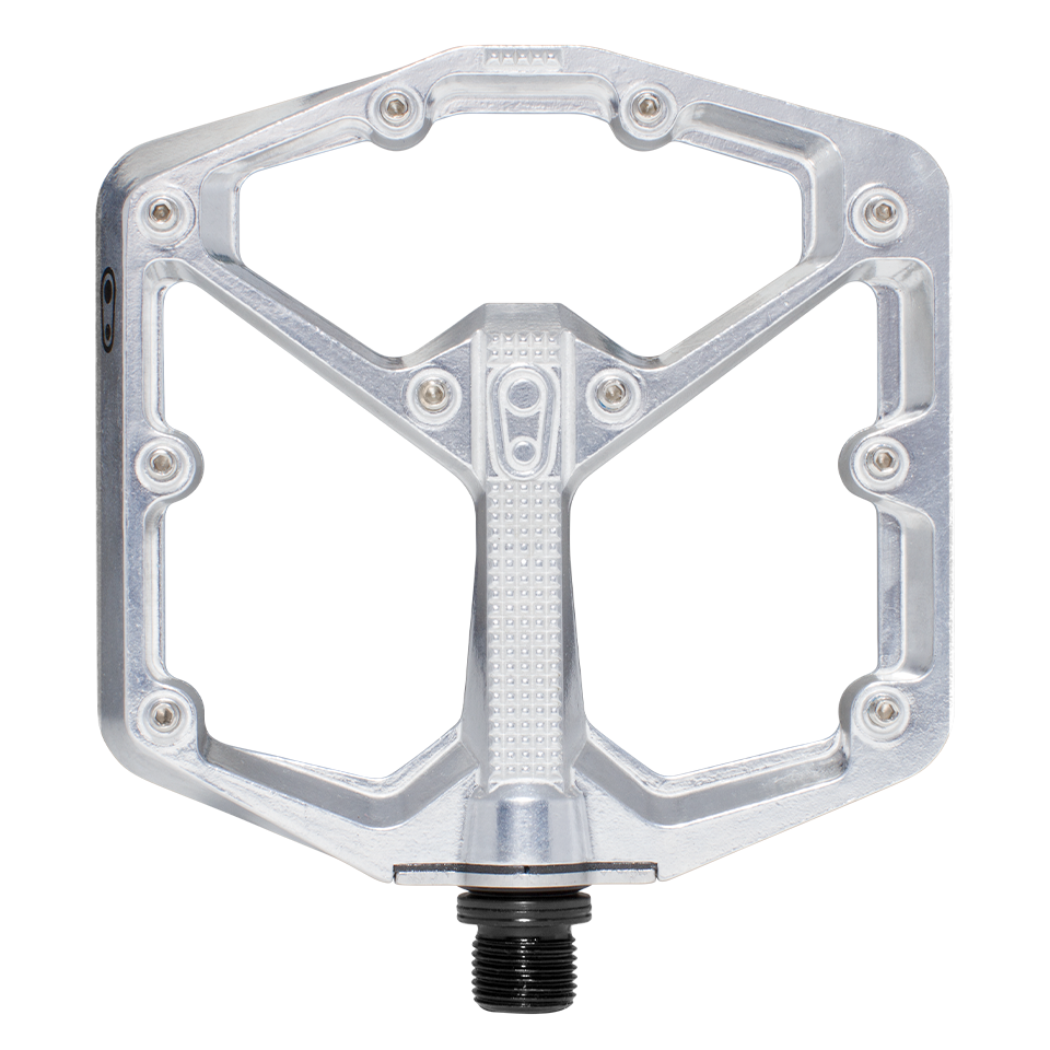crankbrothers pedale stamp 7 large Crank Brothers Stamp 7 Flat Pedals - L - High Polished Silver