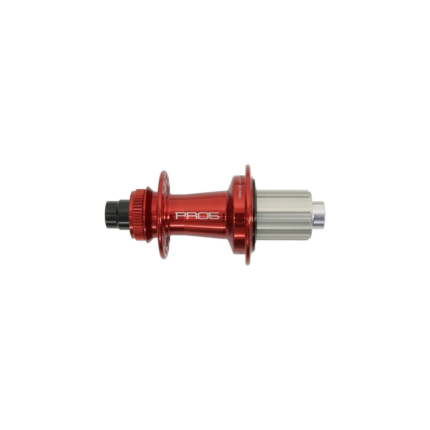 Hope Pro 5 Rear Centrelock 12x148mm Disc Hub - Rear - 12x148mm Boost - Shimano HG Splined - Centrelock - 28 Hole - J-Bend - Red