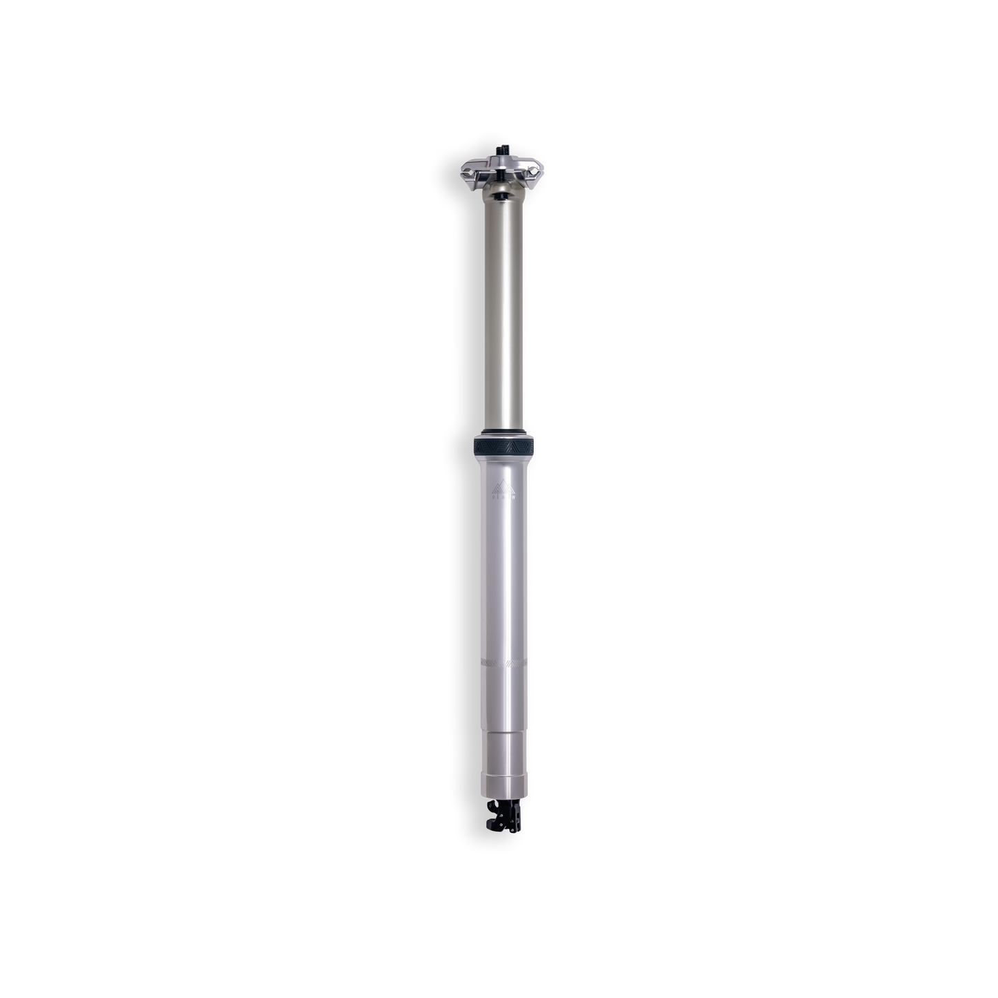 PNW Components Ltd. Edition Silver Loam Dropper Post - 31.6mm - Internal - Stealth - 150mm Drop - 440mm Length - No Remote Supplied