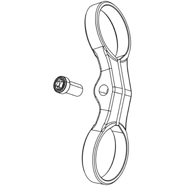 SRAM Eagle AXS POD Infinite Clamp - 22.2mm Bar Clamp