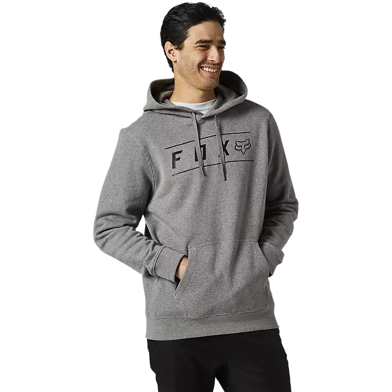 Fox Pinnacle Fleece Pullover Hoodie - S - Heather Graphite