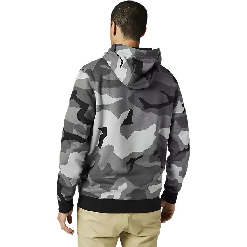 Fox Pinnacle Fleece Camo Zip Hoodie - L - Black Camo