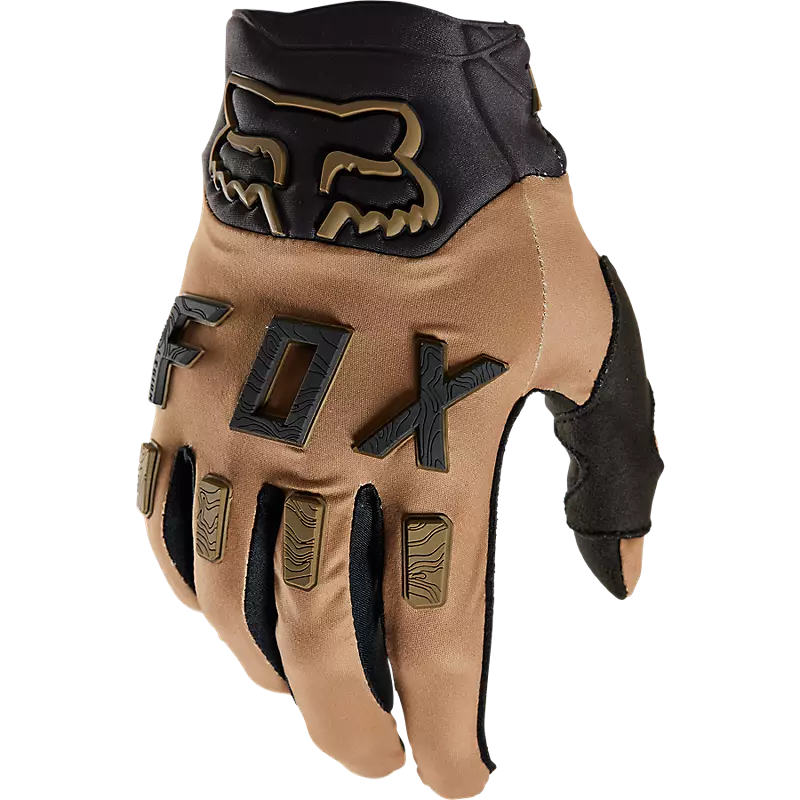 Fox Defend Wind Off Road Gloves - M - Dark Khaki