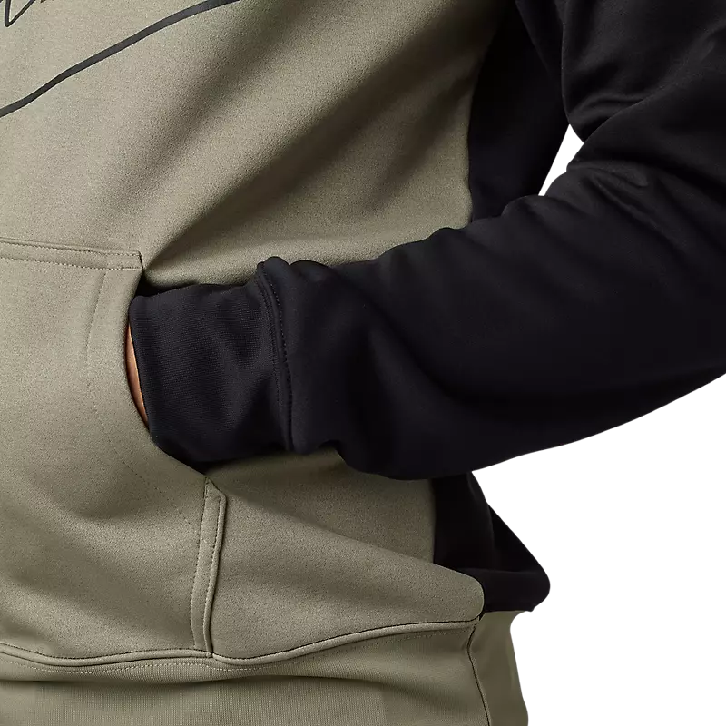 Fox Shield Fleece Pullover Hoodie - L - Adobe