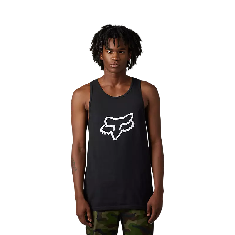 Fox Fox Head Premium Tank Jersey - L - Black