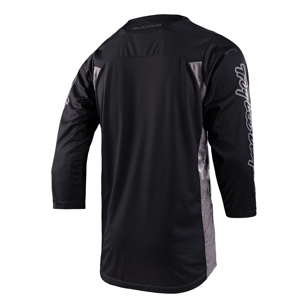 TLD Ruckus 3-4 Sleeve Jersey - L - Bars Black - Off White