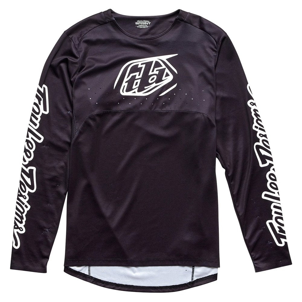 TLD Sprint Youth Long Sleeve Jersey - Youth M - Icon Black