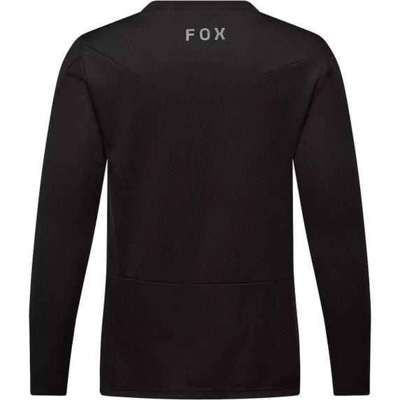 Fox Ranger Youth Long Sleeve Jersey - XL - FOX Head Black