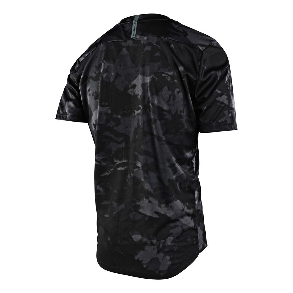 TLD Flowline Short Sleeve Jersey - M - Covert Black