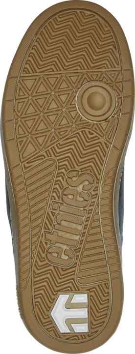 Etnies Kids Marana Flat Shoes - Kids US 12 - Navy/Gum/Yellow