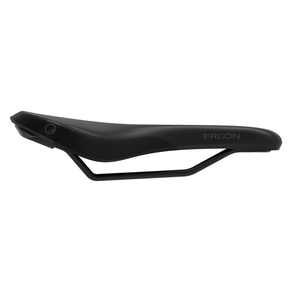 Ergon SMC Sport Gel Women MTB Saddle - Black - Cro-Mo Alloy - S-M