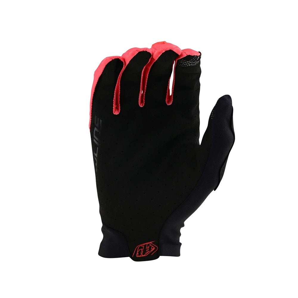TLD Flowline Gloves - M - Mono Fire Orange