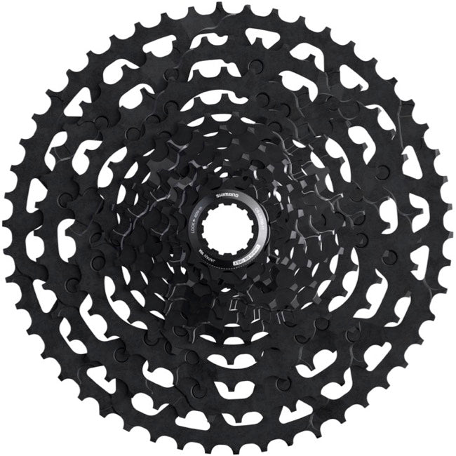 Shimano CUES CS-LG700 11 Speed Linkglide Cassette - 11 Speed - Shimano HG Splined - 11-50T - Black