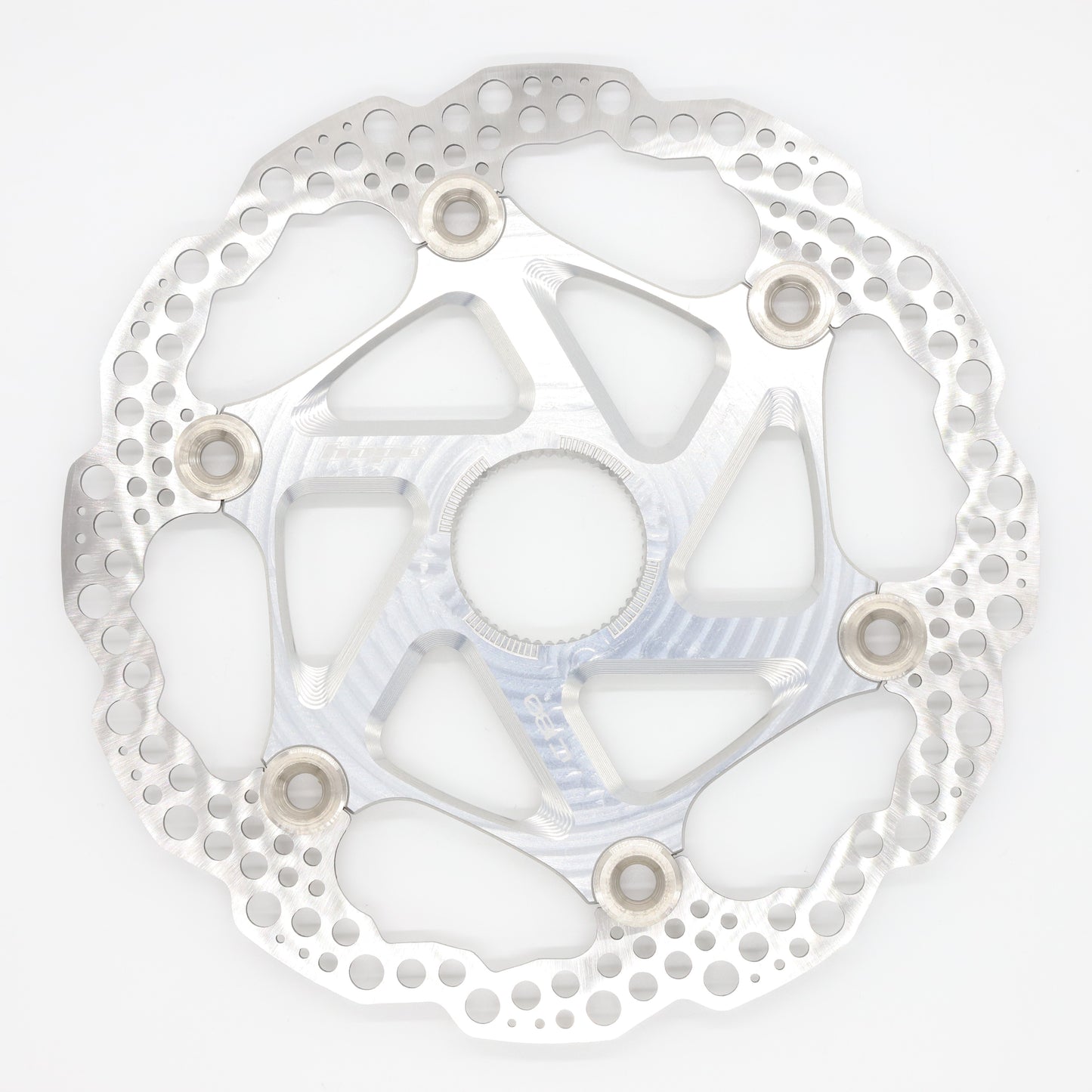 Hope Floating Disc Brake Rotor - 200mm - Centrelock - Standard - 1.8mm to 1.9mm - Silver