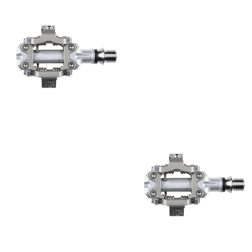 Hope Union Race Clip Pedals - Standard - Silver