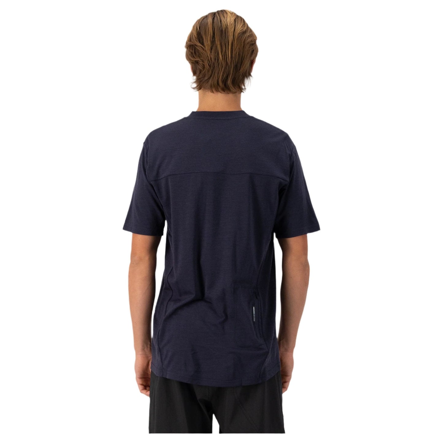 Mons Royale Redwood Enduro VT Short Sleeve Men's Jersey - M - Signal Lost - 9 Iron