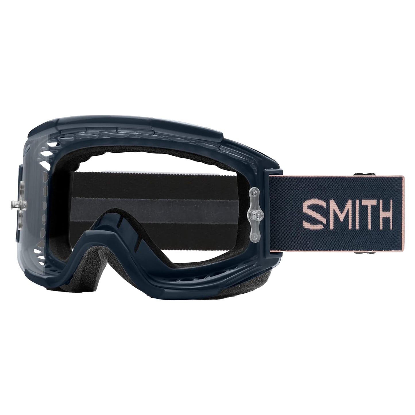 Smith Squad MTB Goggles - One Size Fits Most - French Navy Rock Salt - Clear Lens