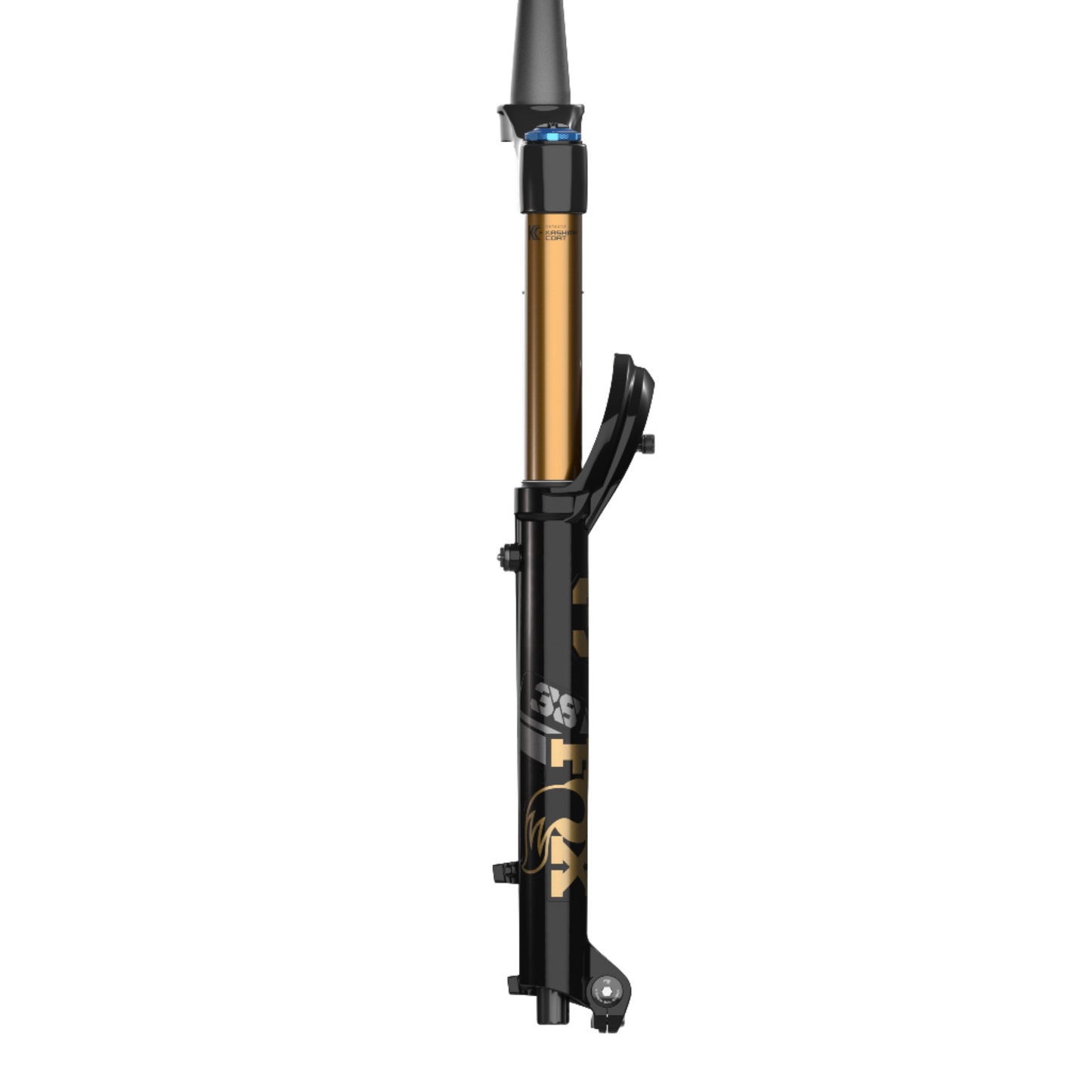 Fox Factory Fox 38 Float Factory Series Fork - 29 Inch - 1 1/8th - 1.5 Inch Tapered - 15x110mm Boost - 160mm Travel - 44mm - Grip X2 - HSC/LSC HSR/LSR - 58HT - Shiny Black