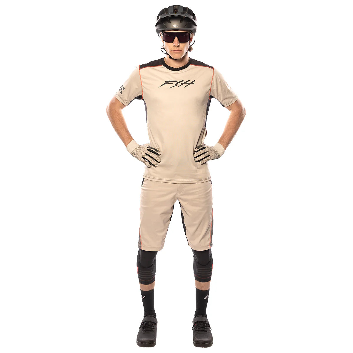 Fasthouse Alloy Ronin Short Sleeve Jersey - M - Cream