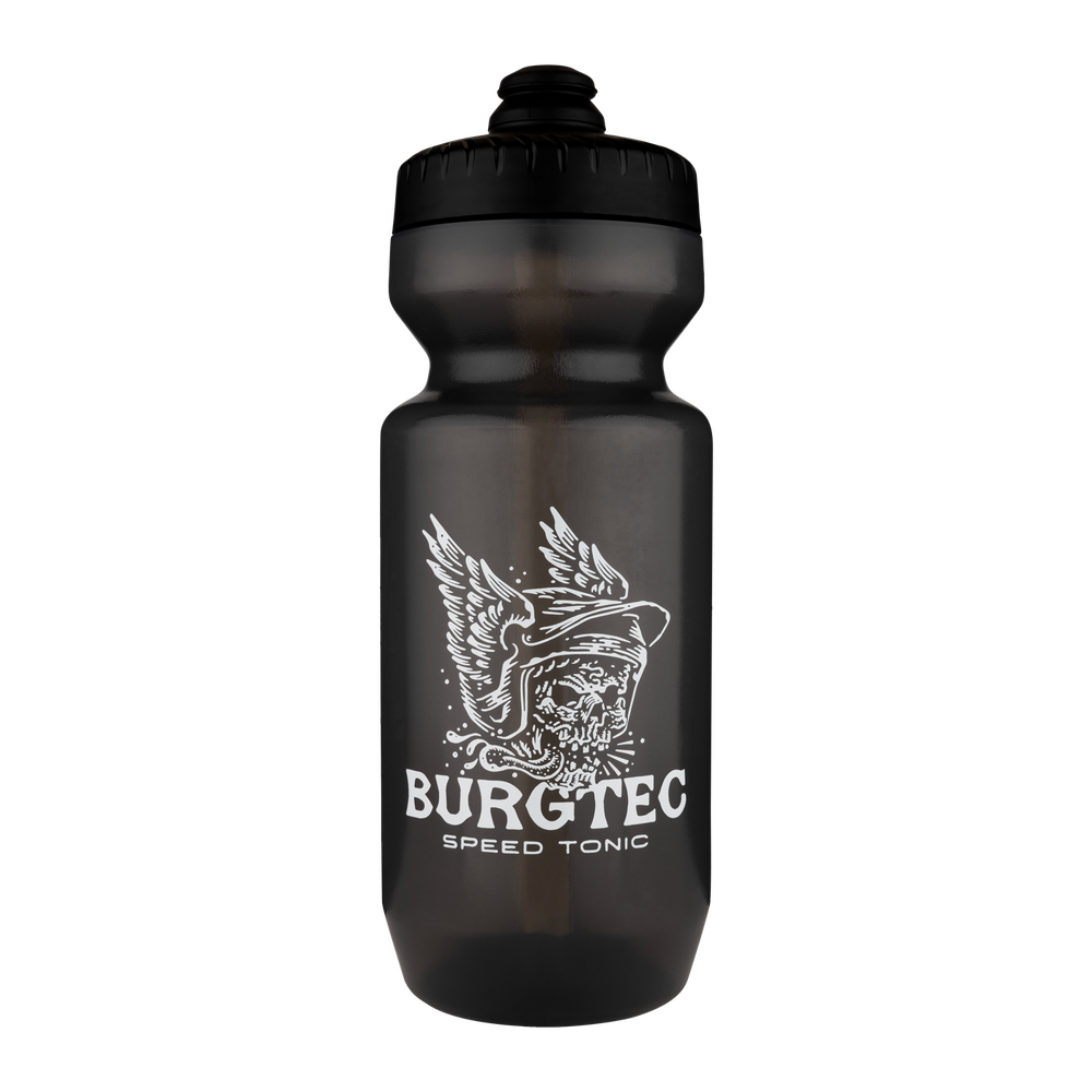 Burgtec Guzzle Water Bottle - Black - 650ml - Speed Tonic