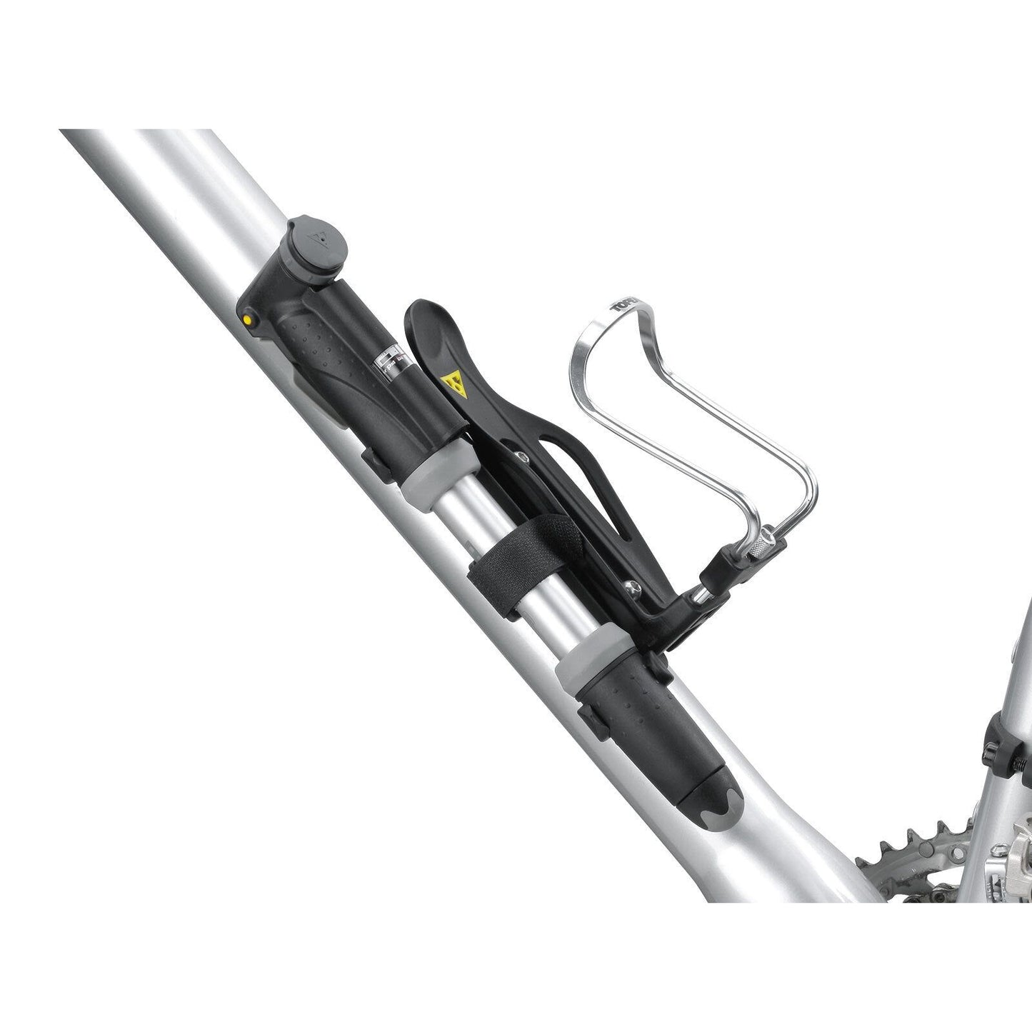 Topeak MasterBlaster Mini Pump With Gauge - Silver