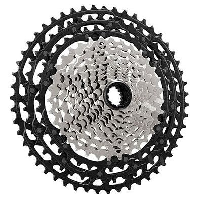 Shimano XTR CS-M9100 12 Speed Cassette - 12 Speed - Shimano Micro Spline - 10-51T - Black - Silver