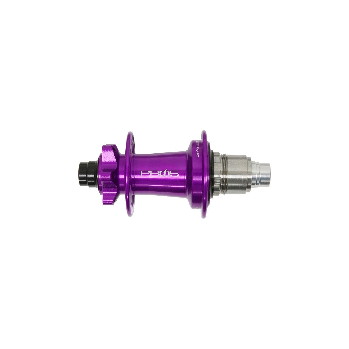 Hope Pro 5 eBike Rear 6 Bolt 12x148mm Disc Hub - Rear - 12x148mm Boost - XD Driver - 6 Bolt - 32 Hole - J-Bend - Purple