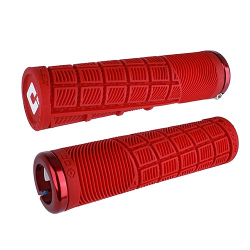 ODI Reflex XL V2.1 Lock On Grips - Single Lock On Grips - Red