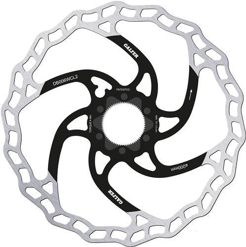 Galfer Bike Wave Fixed Disc Brake Rotor - 200mm - Centrelock - 2.0mm