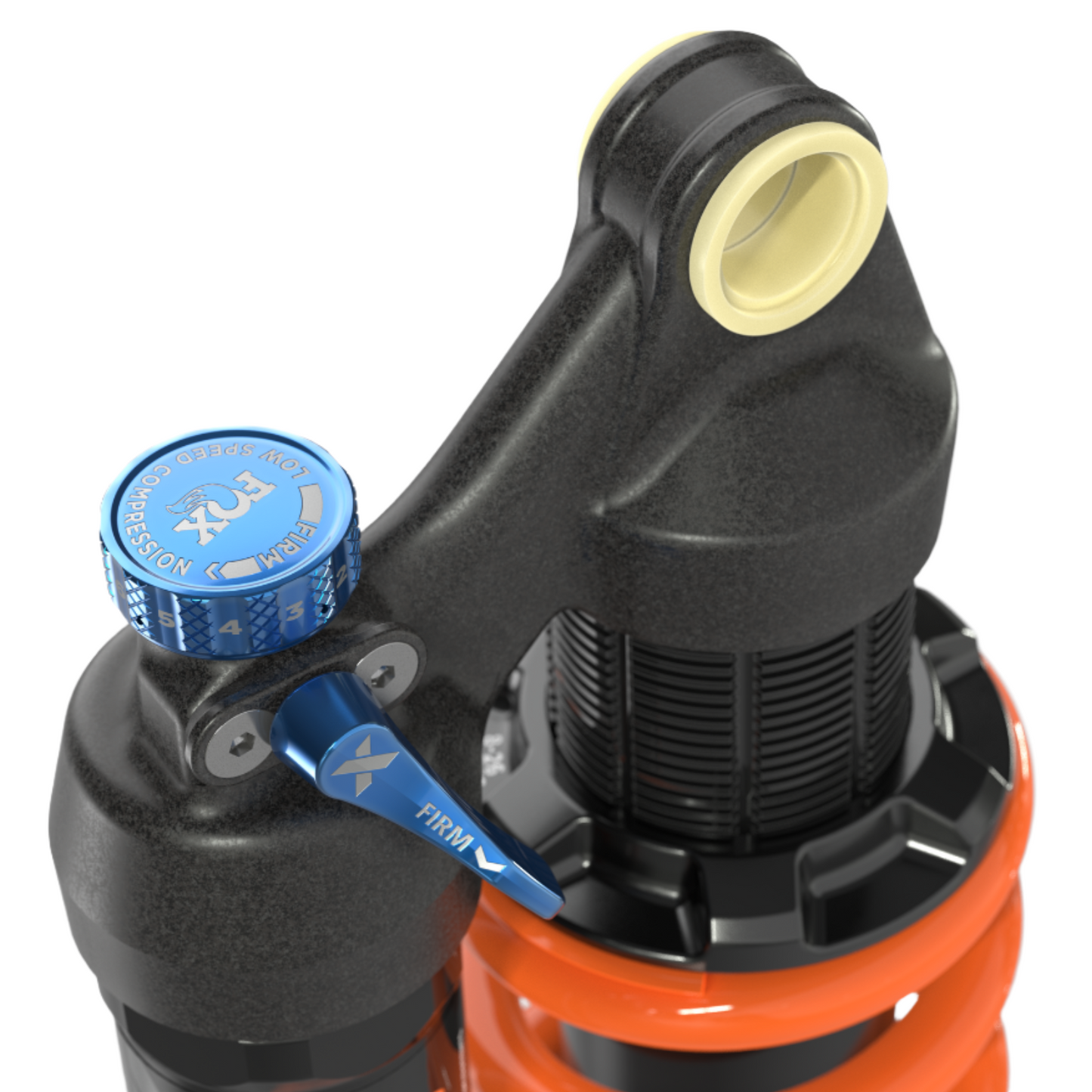 Fox Factory DHX Factory Series Coil Shock - Dual Open-Eye Mount - 210x52.5mm (Metric)