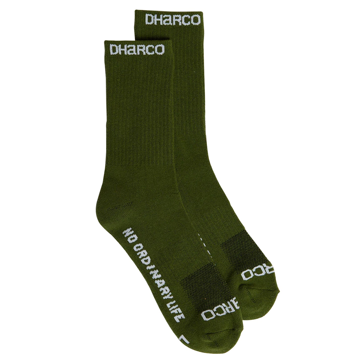 DHaRCO Crew Socks - S-M - Gorilla Green