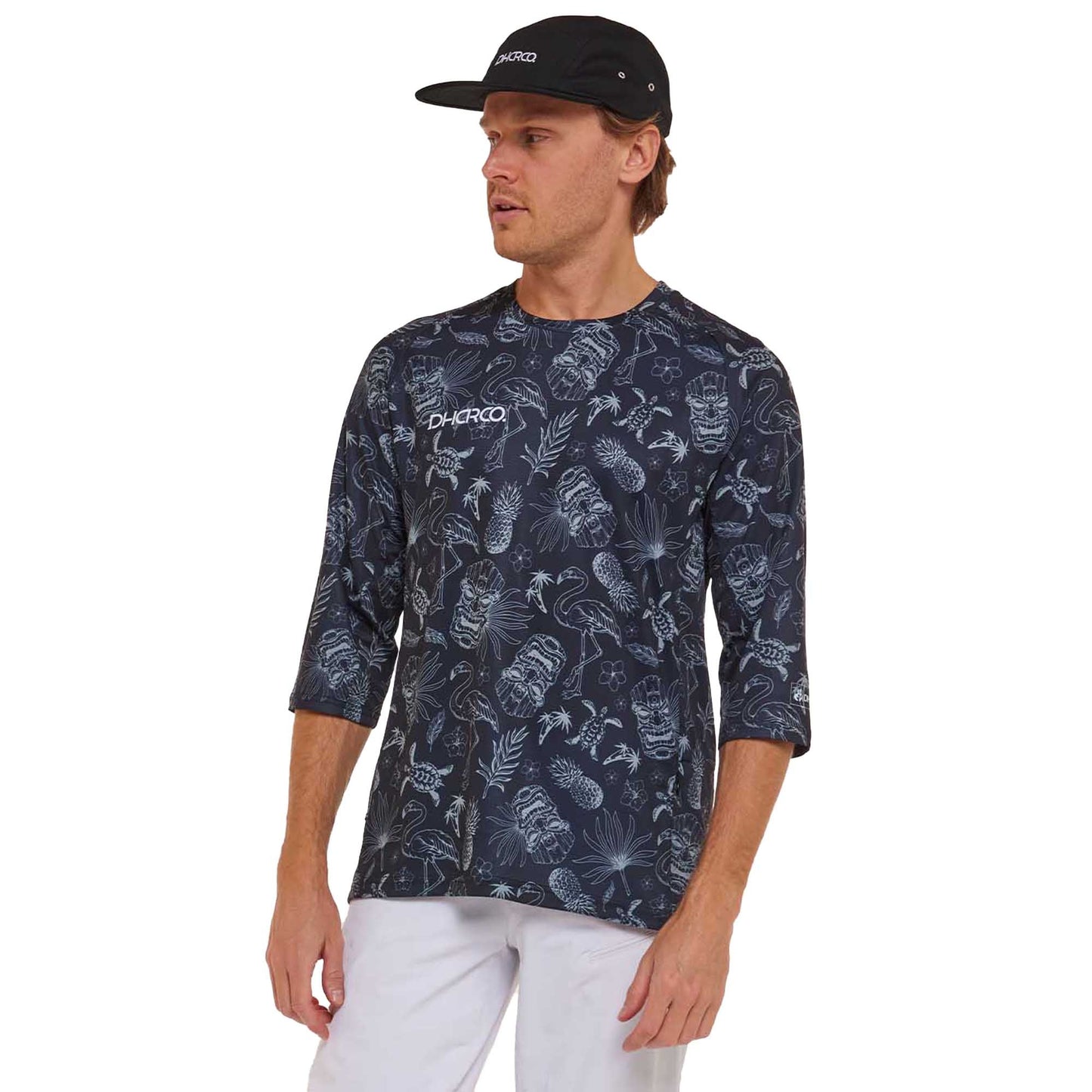 DHaRCO Men's 3-4 Sleeve Jersey - XL - Dark Fraser