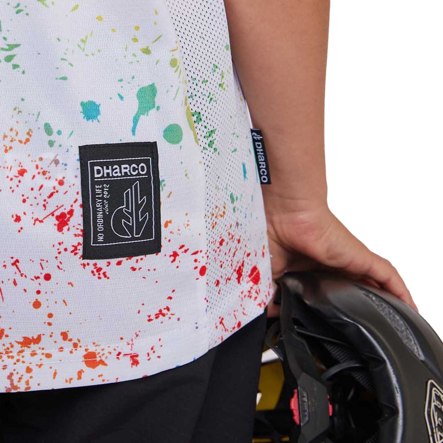 DHaRCO Youth Short Sleeve Jersey - Youth L - Paint Splat