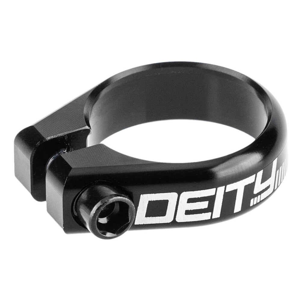 Deity Circuit Seatpost Clamp - 38.6mm - Black