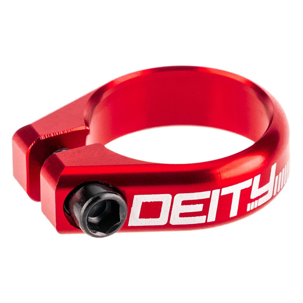 Deity Circuit Seatpost Clamp - 38.6mm - Red