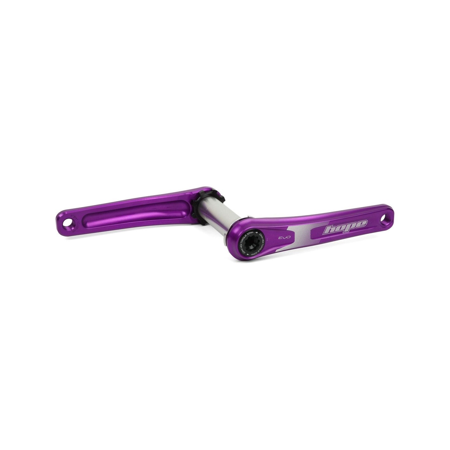Hope EVO Crank Arms - 68-73mm and BB86-92 - 30mm - Hope Direct Mount - 155mm - Purple