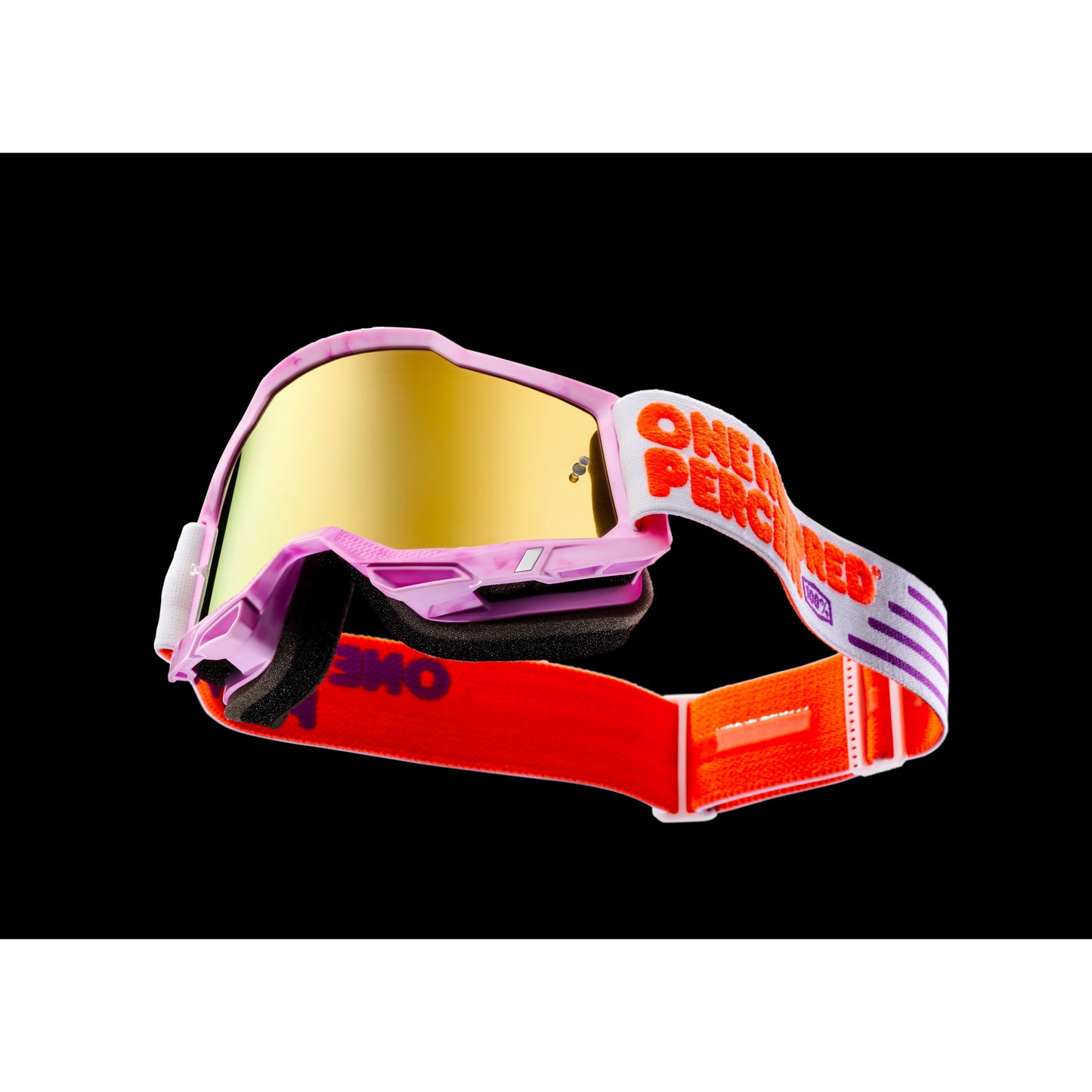 100 Percent Accuri 2 Goggles - One Size Fits Most - Hundreds - Mirror True Gold Lens
