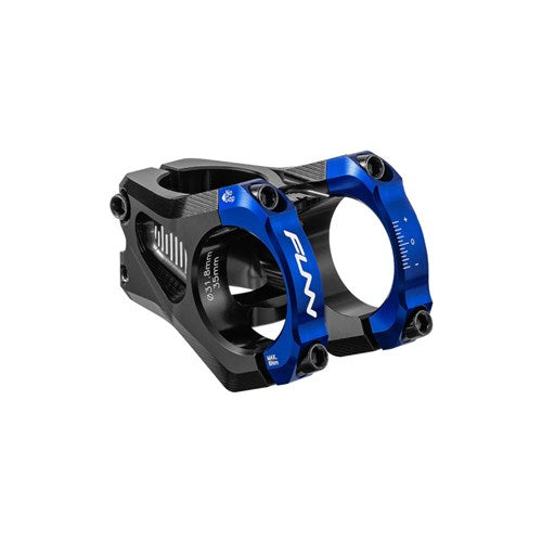 FUNN Equalizer Zero Stem - 1 1/8th Inch Steerer - 31.8mm - 35mm - 0 Degree - Orange