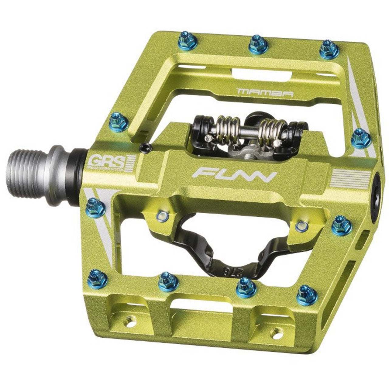 FUNN Mamba S One Side SPD Pedals - S - Wasabi