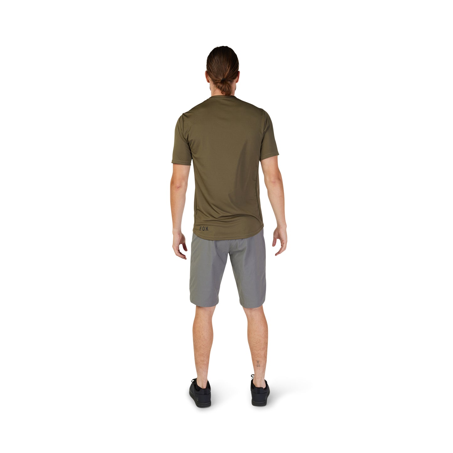 Fox Ranger Short Sleeve Jersey - M - Lab Head - Olive Green